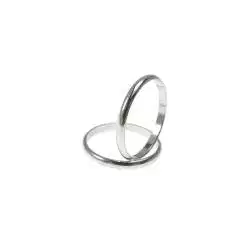White Gold 1 gram ring