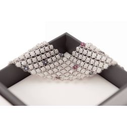 Multi-strand Floral Bracelet
