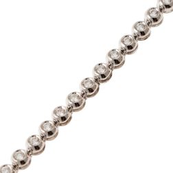 Bubble Tennis Bracelet 17,50cm x 4,3mm