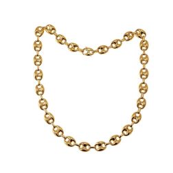 Navy chain Necklace 51cm x 12.30mm
