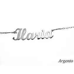 Collana Nome ILARIA In Argento - Pezzo Unico