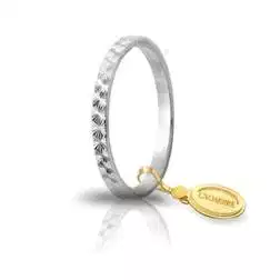 Wedding Band Gardenia White Gold UNOAERRE