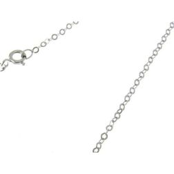 Collana con nome Federica in Oro Bianco 18kt (Pezzo Unico) chiusura
