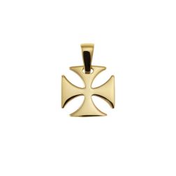Templar Cross in 18kt Yellow Gold