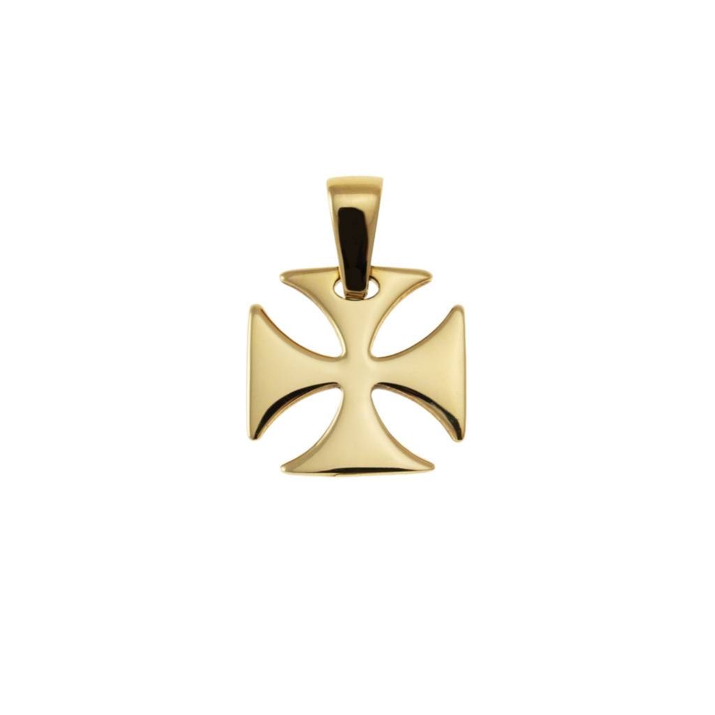 Templar Cross in 18kt Yellow Gold