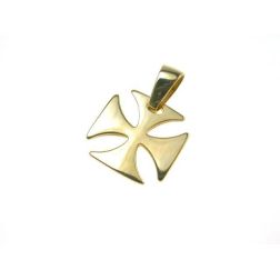 Templar Cross in 18kt Yellow Gold