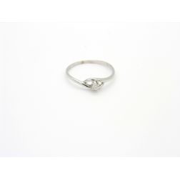 Solitario Diamante Fisheye