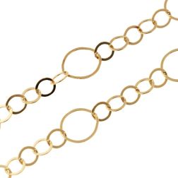 Bracciale Cerchi 5+1 Lunghezza 19cm