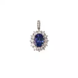 Ciondolo Kate Tanzanite 1,62ct Ovale 8x6mm