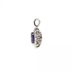 Ciondolo Kate Tanzanite 1,62ct Ovale 8x6mm