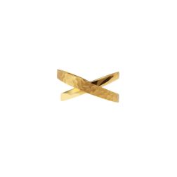 Yellow Gold Crowned Ring