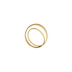 Yellow Gold Crowned Ring