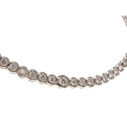 Collana Tennis Circle Diamanti