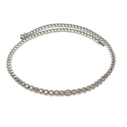 Collana Tennis Circle Diamanti