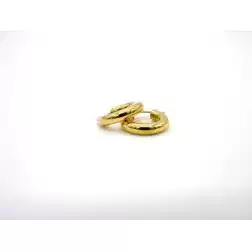 Orecchino Boccola Semplice Oro Giallo 1,85cm x 3,8mm