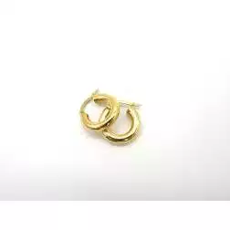 Orecchino Boccola Semplice Oro Giallo 1,85cm x 3,8mm