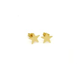 Orecchini Stella grande Oro Giallo