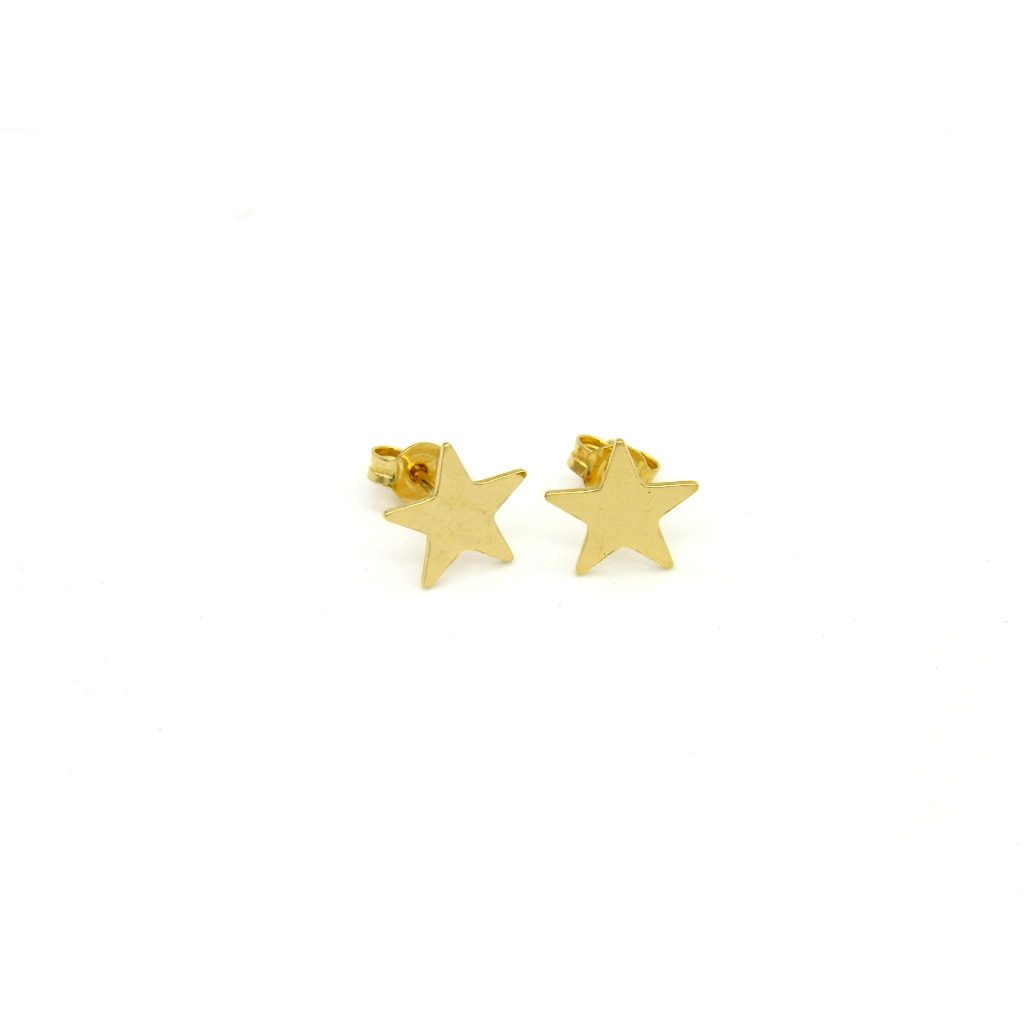 Orecchini Stella grande Oro Giallo