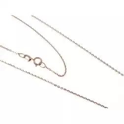 Collana 45cm Brillantata in Oro Rosa 18kt