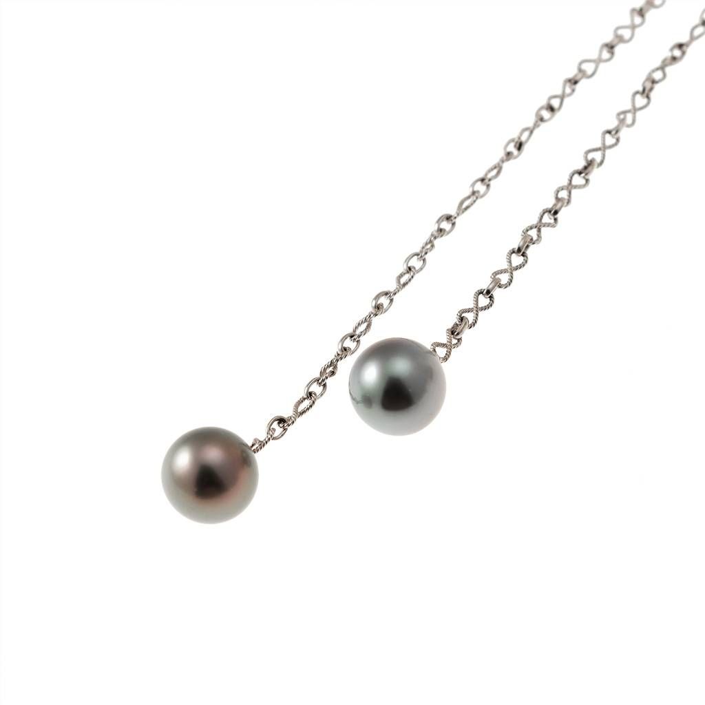 Tahiti pearl necklace 105cm