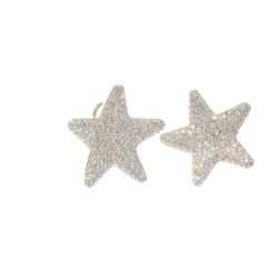 Earrings Sea Star Diamonds 3cm