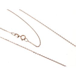 Necklace 45 cm Brilliant in 18kt Rose Gold