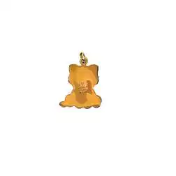 Ciondolo Gatto Seduto oro giallo