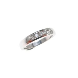 5 diamonds binary veretta ring