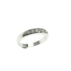 7 diamonds binary veretta ring