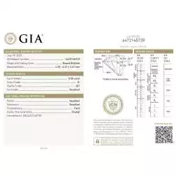 Star-shaped Point Light Necklace with 0.30ct GIA Certified Diamond