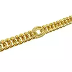 Collana Girocollo Grumetta con doppi ovali godronati