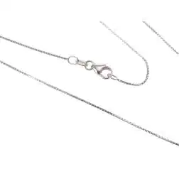 Collana veneta oro bianco 42cm 0,7mm