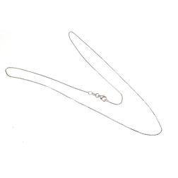 Collana veneta oro bianco 42cm 0,7mm