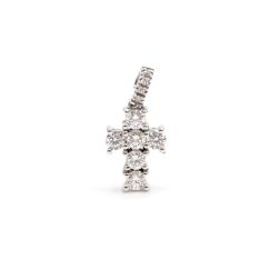Diamonds Cross - width 8.3mm