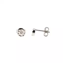 Orecchini Punto Luce Circle Sfaccettato 0,14ct