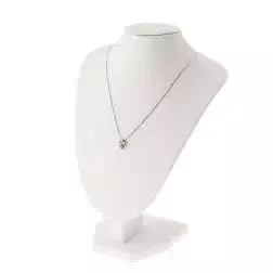 Collana con croce 6 diamanti - Larghezza 6.7mm