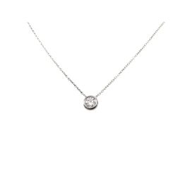 Necklace 4,50mm Circle Diamond