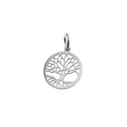 Charm Tree of Life in 18kt White Gold