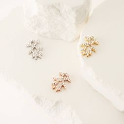 Ciondolo Bimba Oro Rosa e Diamanti