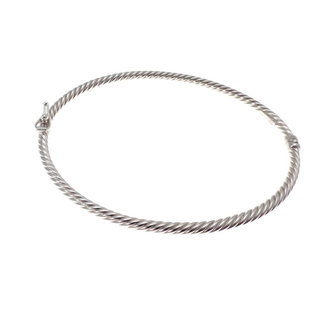 Bracciale Torcion in Oro Bianco 18kt