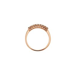 Veretta 9 Zaffiri Blu da 0.383ct in Oro Rosa
