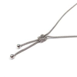 Necklace Korean Mesh with White Gold Node