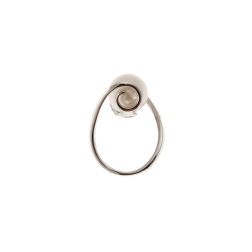 Anello Spirale Elegante Diamanti e Perla Australiana