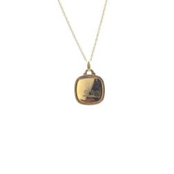 Praying Holy Mary medal