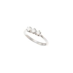 Anello Trilogy Crociera 0,40ct
