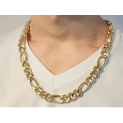 Photo of worn Figaro Necklace 60 cm
