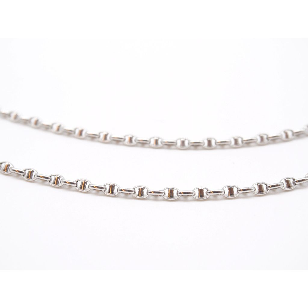 Traversino 60 cm oro bianco