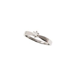 Solitario Band Diamante 0.19ct GIA