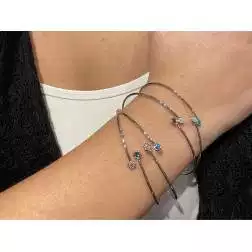 Bracciale Rigido Twin foto indossata