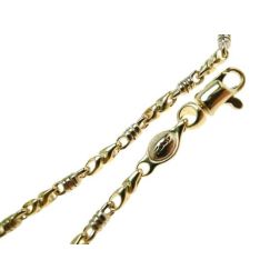 Bracciale Catena a molla e freccia alternata Bicolore